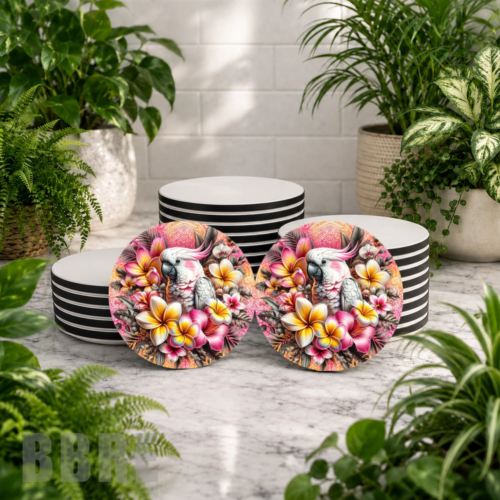 Tropical Cockatoo Mockup Image