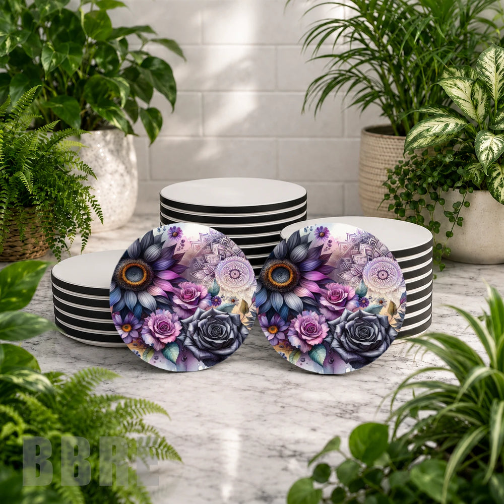 Floral Mandala Mockup Image