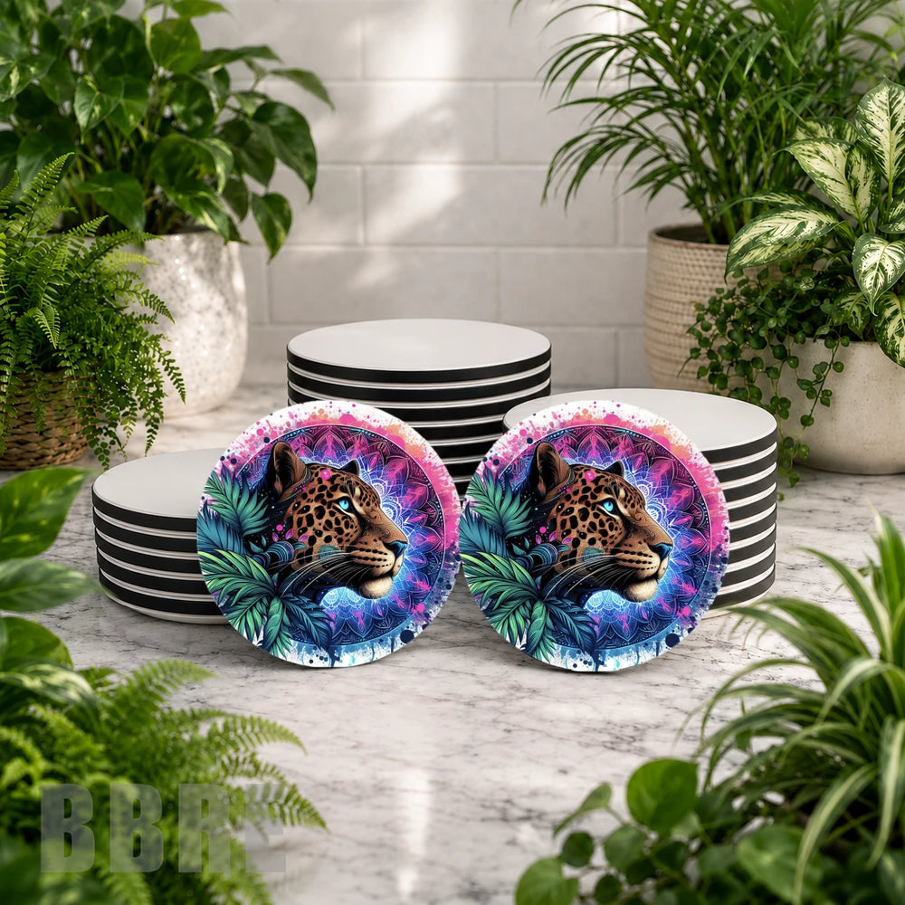 Leopard Mandala Mockup Image