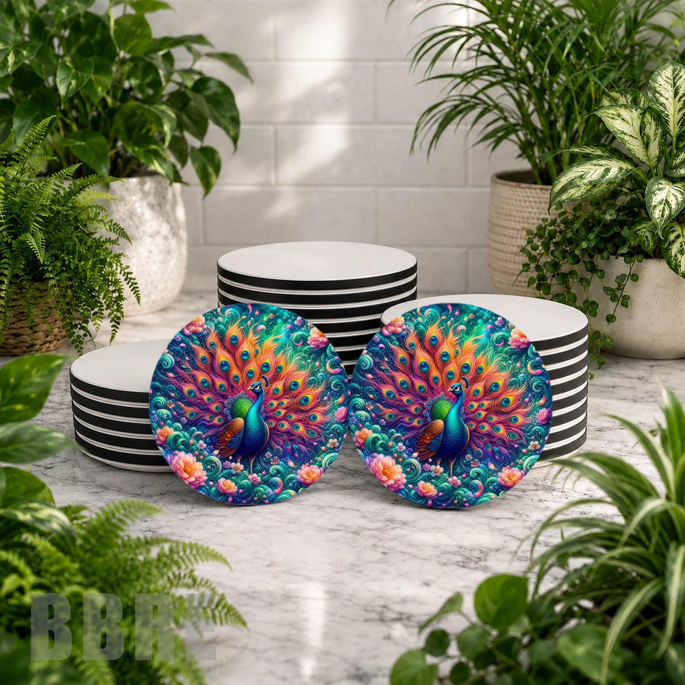 Peacock Paradise 2 Mockup Image