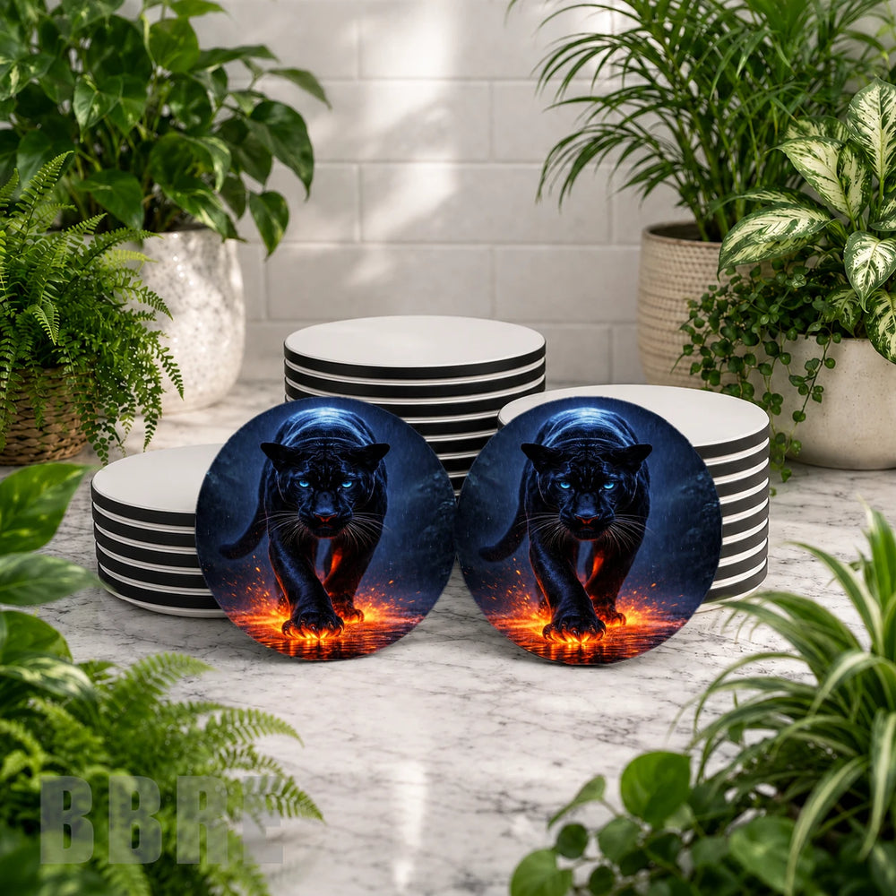 Fierce Panther Mockup Image