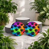 Paw Print Mockup Image