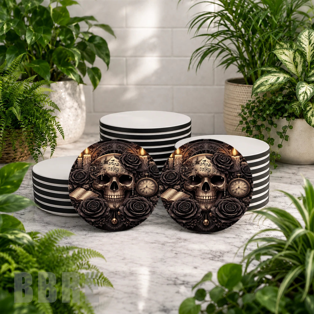 Gothic Skull 2 Mockup Image