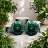 Green Skull 3 Mockup Image