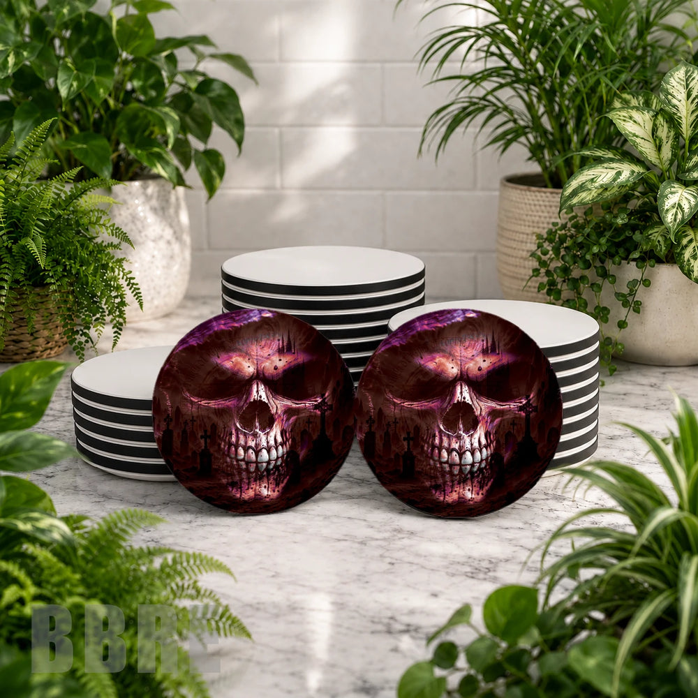 Gothic Skull 3 Mockup Image