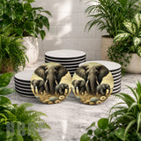 Elephant Family Mockup Image