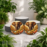Elephant Floral Mockup Image