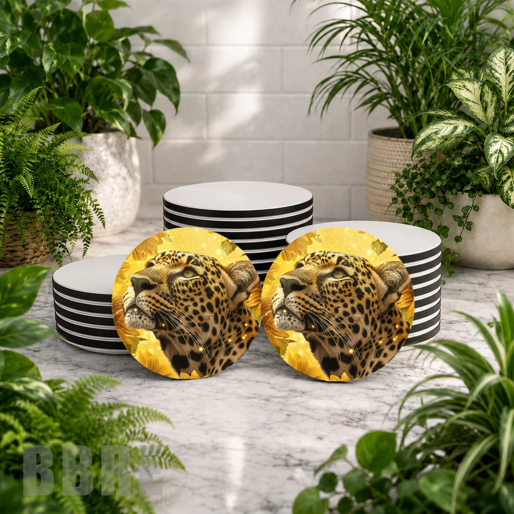 Leopard Blossom Mockup Image