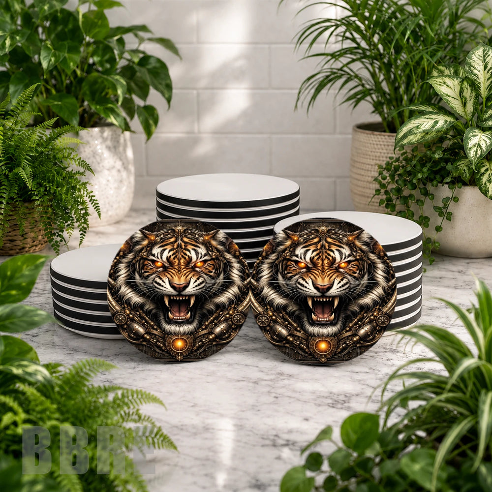 Fierce Tiger Mockup Image
