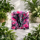 Elephant Blossom Clock Mockup