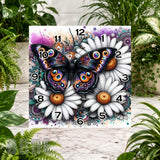 Butterfly Blossom 3 Clock Sublimation Wrap