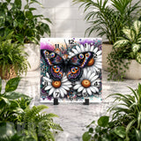 Butterfly Blossom 3 Clock Mockup