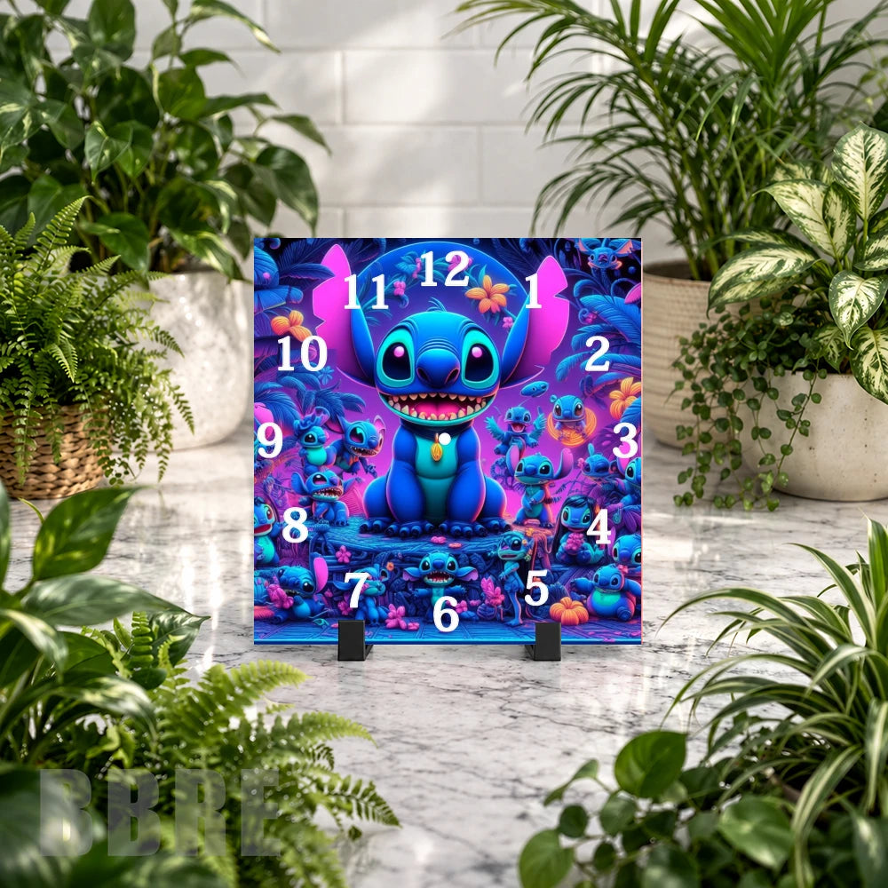 Stitch Adventure Clock Mockup
