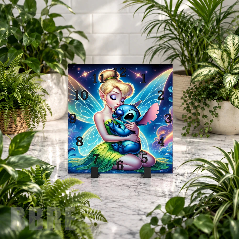 Fairy Friends Clock Mockup