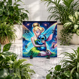 Fairy Friends Clock Mockup