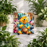 Winnie Clock Clock Mockup