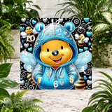Bee Buddy Clock Sublimation Wrap