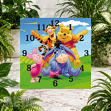Winnie Pooh Clock Sublimation Wrap