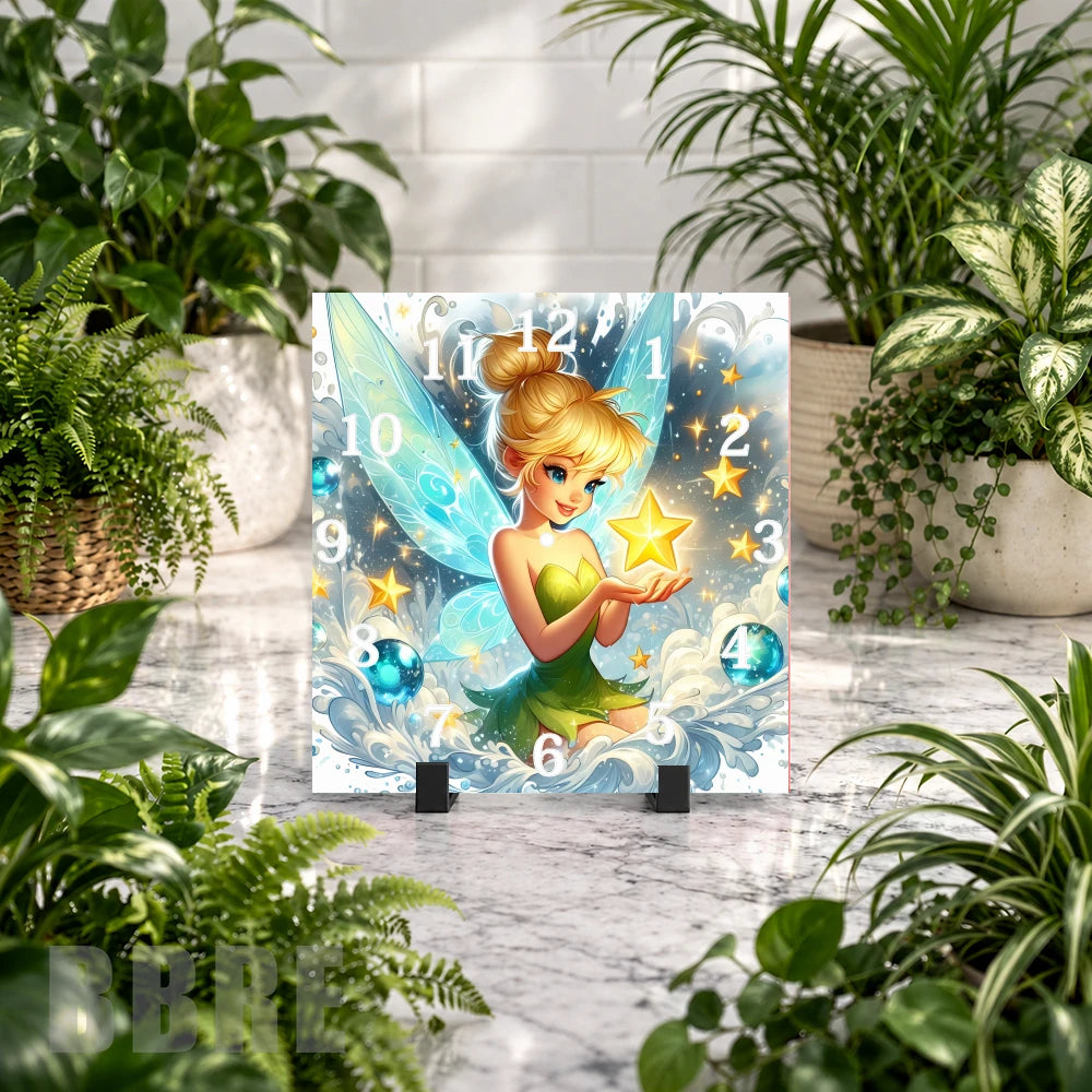 Fairy Star Clock Mockup