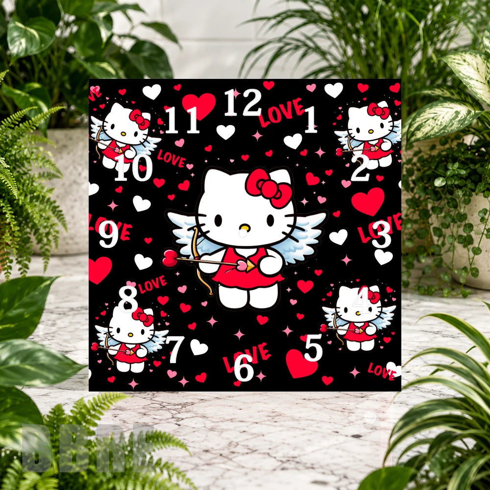 Hello Kitty 2 Clock Sublimation Wrap