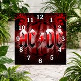 Acdc Square Clock Sublimation Wrap