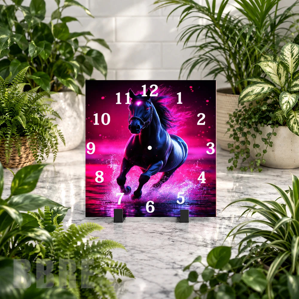 Majestic Stallion 2 Clock Mockup