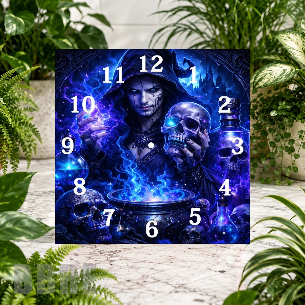 Mystic Sorcerer Clock Sublimation Wrap