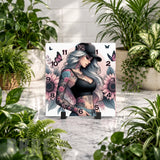 Tattooed Beauty 2 Clock Mockup