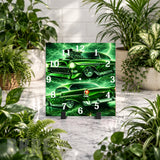 Green Muscle Clock Mockup
