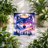 Wolf Moon Clock Mockup