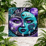 Celestial Harmony Clock Sublimation Wrap
