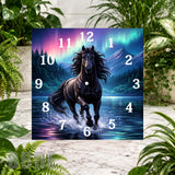 Majestic Horse 2 Clock Sublimation Wrap