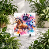 Majestic Horses 2 Clock Mockup
