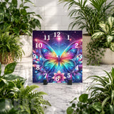 Butterfly Dream 3 Clock Mockup