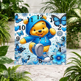 Winnie Clock 3 Clock Sublimation Wrap
