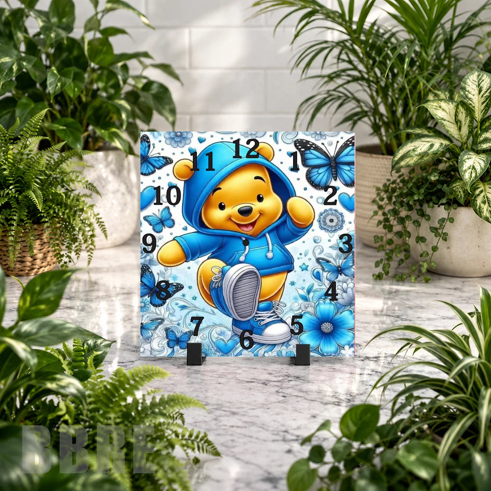 Winnie Clock 3 Clock Mockup