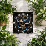 Skull Serpent Clock Mockup
