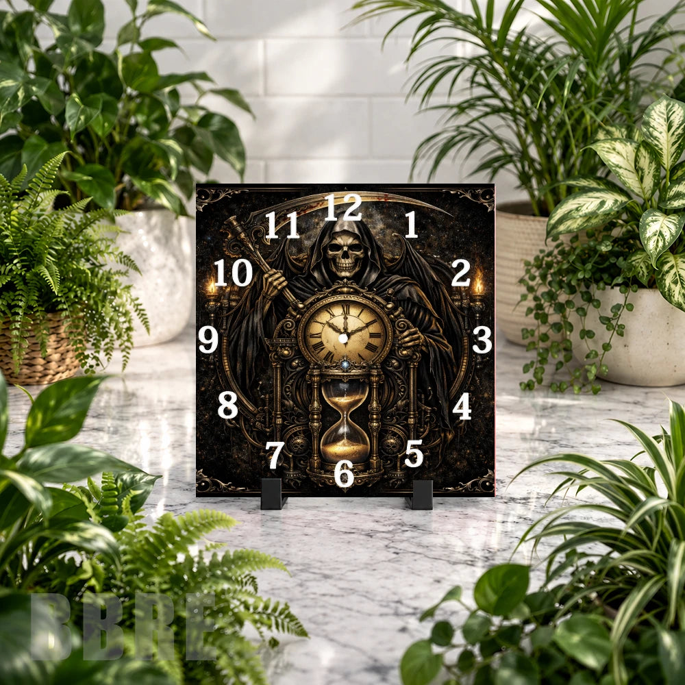 Grim Reaper Clock Mockup