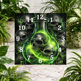 Skull Potion Clock Sublimation Wrap