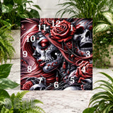 Gothic Rose Clock Sublimation Wrap