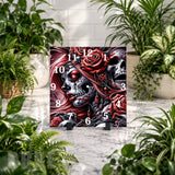 Gothic Rose Clock Mockup