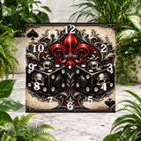 Gothic Dice Clock Sublimation Wrap