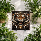 Fierce Tiger Clock Mockup