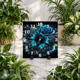 Butterfly Rose 2 Clock Mockup