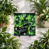 Skull Motorcycle Clock Mockup