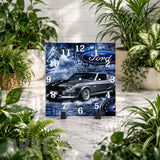 Ford Mustang Clock Mockup