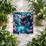 Majestic Tigers Clock Mockup