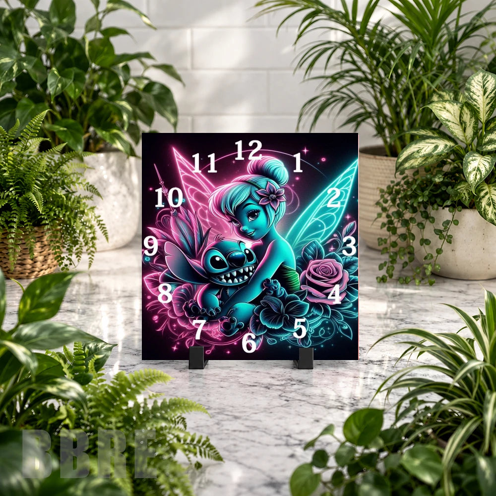 Fairy Friends 3 Clock Mockup