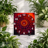 Mandala Clock Clock Mockup