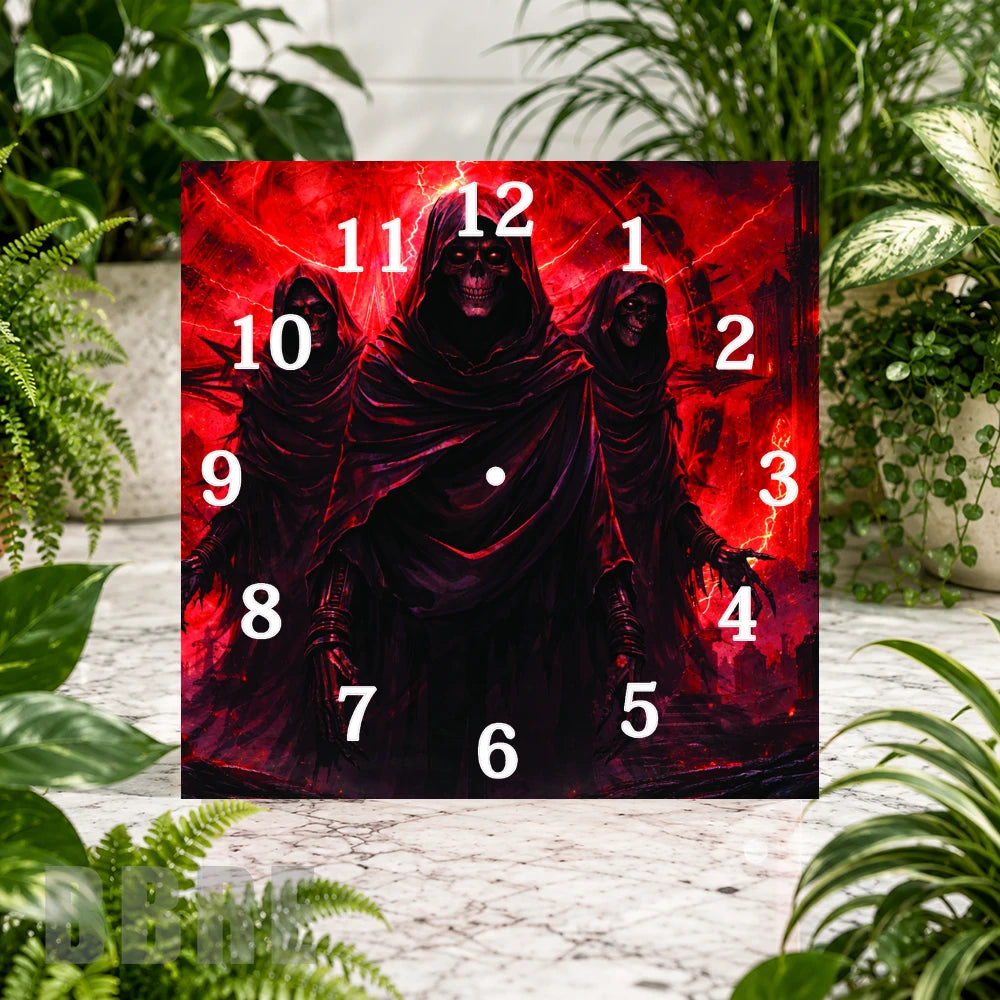 Reaper Trio Clock Sublimation Wrap